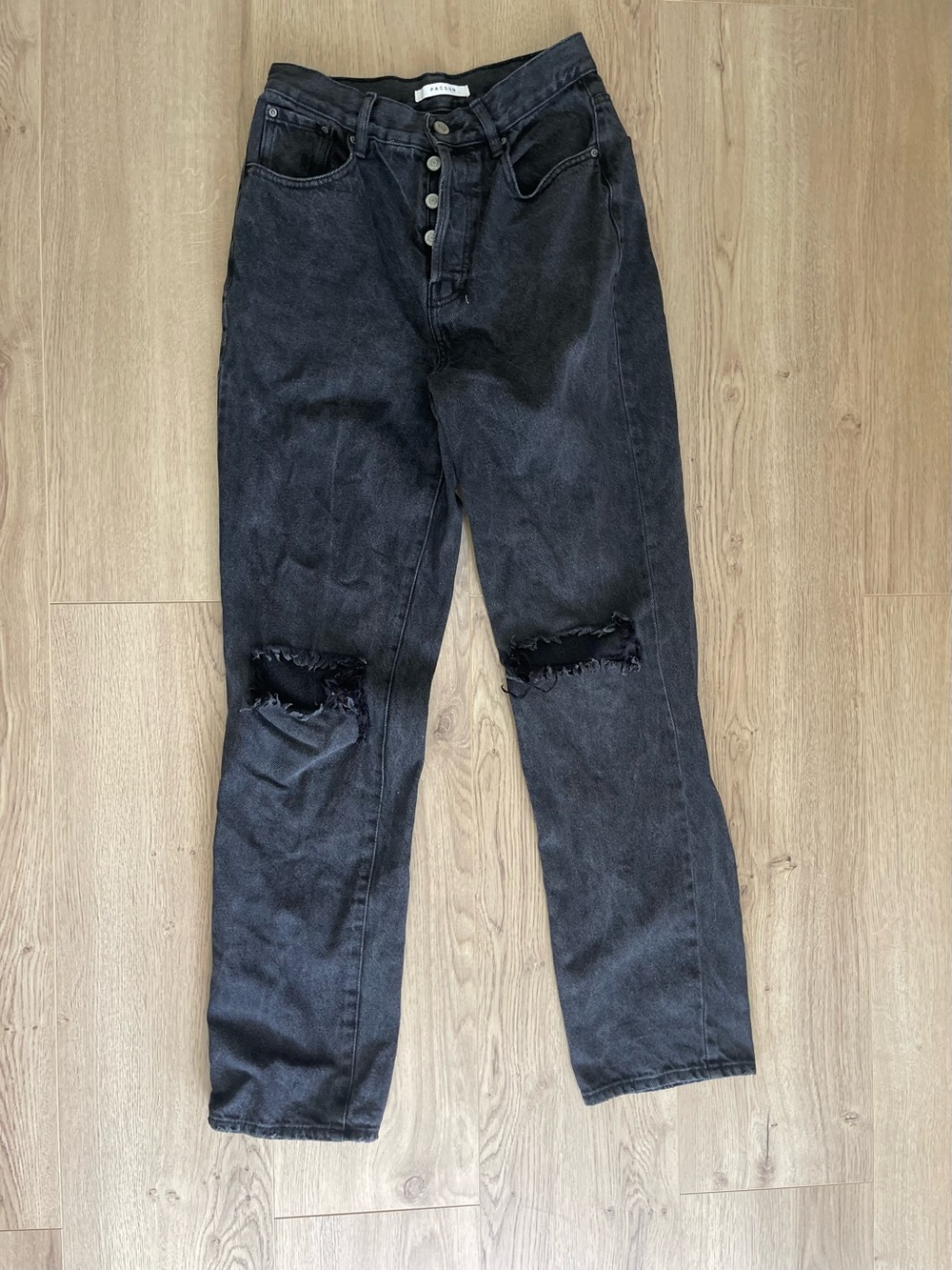 Pacsun Black Dad Jeans (25)